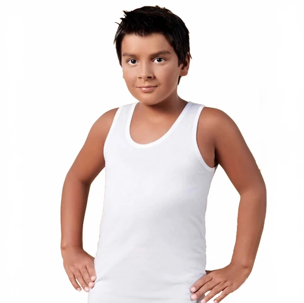 Şahinler EC002 Erkek Çocuk Askılı Atlet - Resim 3