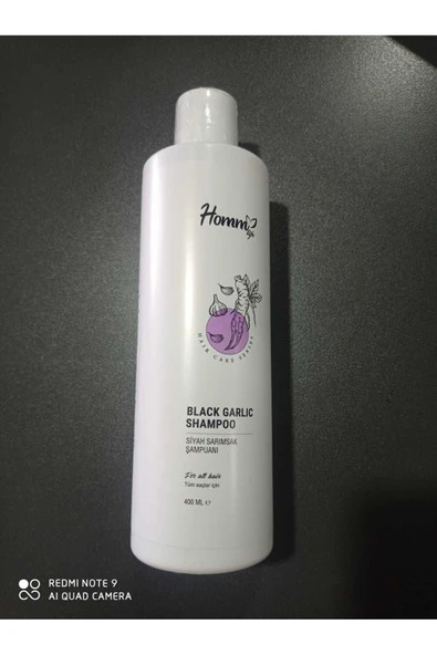 HOM BİTKİSEL HOM LIFE SİYAH SARIMSAK ŞAMPUAN 400ML ürün görseli 1