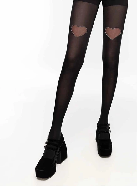 Penti My Big Heart Kadın Desenli Külotlu Çorap ürün görseli 1