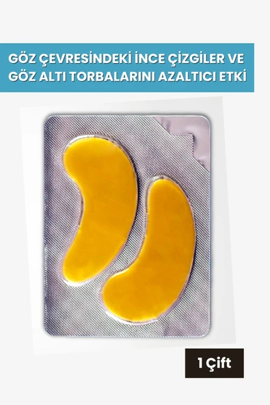 SOLIFE Kristal Kolajen Göz Altı Maskesi 1 Çift ürün görseli