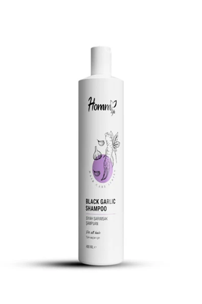 HOOM BİTKİSEL HOMM LIFE SİYAH SARIMSAK ŞAMPUAN 400 ML ürün görseli 1