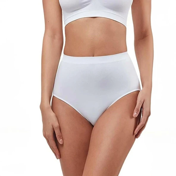 Elite Life 813 A-08 Kadın Maxi Yüksek Bel Slip Külot ürün görseli 1