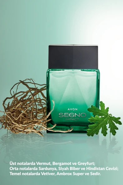 AVON Segno Impact Erkek Parfüm Edp 75 Ml. - Resim 2