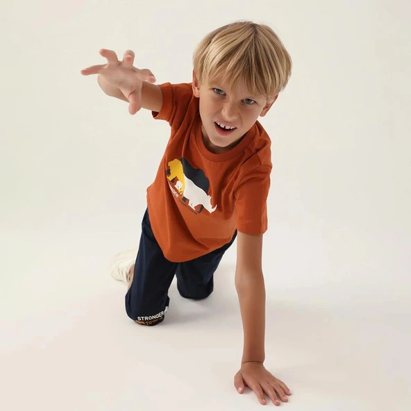 Roly Poly 3362C Erkek Çocuk Kapri Yazlık Pijama Takım - Resim 8