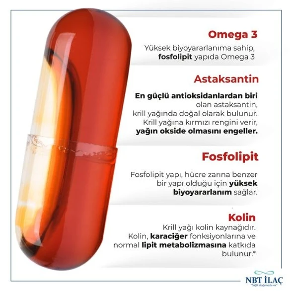 Nbt Life Krill Oil 30 Kapsül - Resim 2