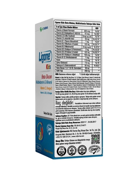 Ligone Kids Şurup 150 ml - Resim 2