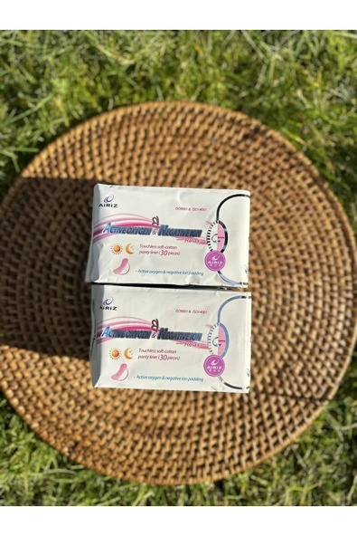 TİENZ AİRİZ Airiz Hijyenik Kadın Pedi Günlük 2 Paket 30'lu ürün görseli 1