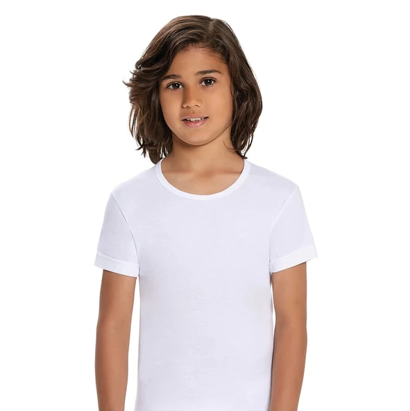 İlke 302 Erkek Çocuk Garson Boy Kısa Kol Atlet (11-12 Yaş) ürün görseli 1