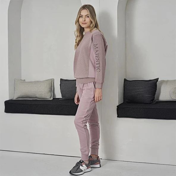 Poleren 8123 Kadın Kışlık Pijama Takım - Resim 4