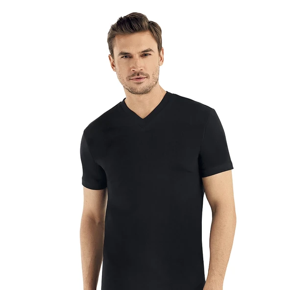 Şahinler ME011 Erkek Renkli V-Yaka Fanila No:64 (3XL) ürün görseli 1