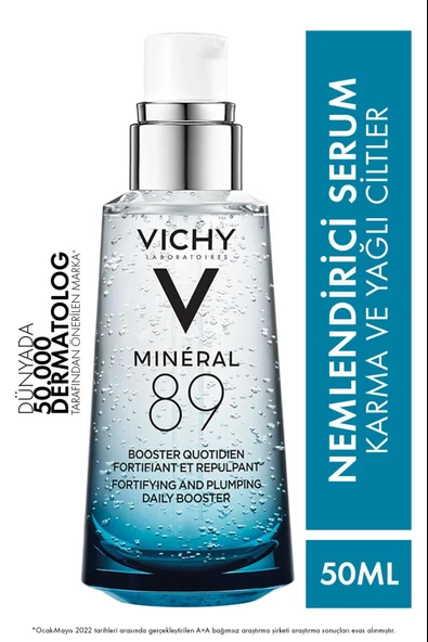 Vichy Mineral 89 Hyalüronik Asit Içeren Nemlendirici Ve Güçlendirici Serum 50 ml ürün görseli