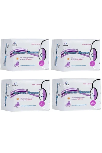 TİENS Airiz Hijyenik Kadın Pedi 4 Paket 10 Lu Gündüz ürün görseli 1
