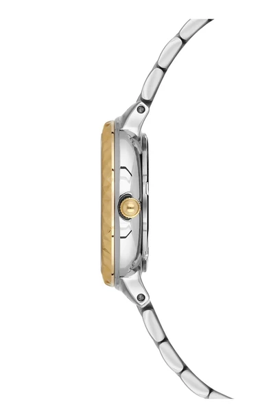 NACAR SAFİR CAM GÜMÜŞ - ALTIN KADIN KOL SAATİ NC34-39B716-CNMS - Resim 3