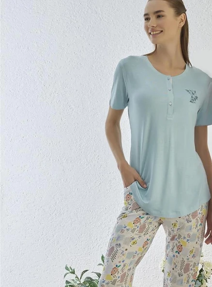 Rozalinda 2712 Kadın Yazlık Pijama Takım ürün görseli