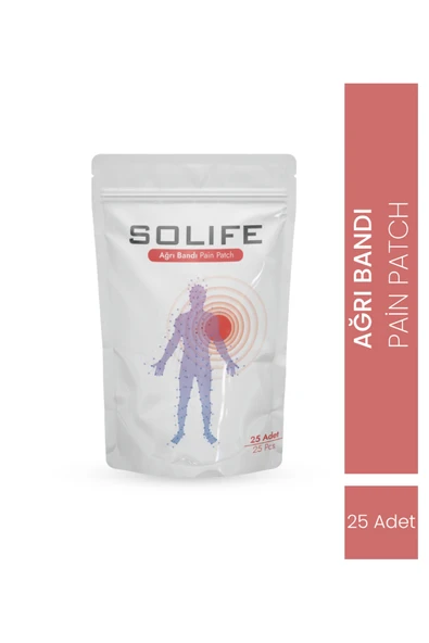 SOLIFE Transdermal Patch Ağrı Bandı 25 Adet ürün görseli 1