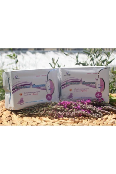 TİENS Airiz Hijyenik Kadın Pedi Gündüz 2 paket (10 ADET NORMAL BOY PED) - Resim 3