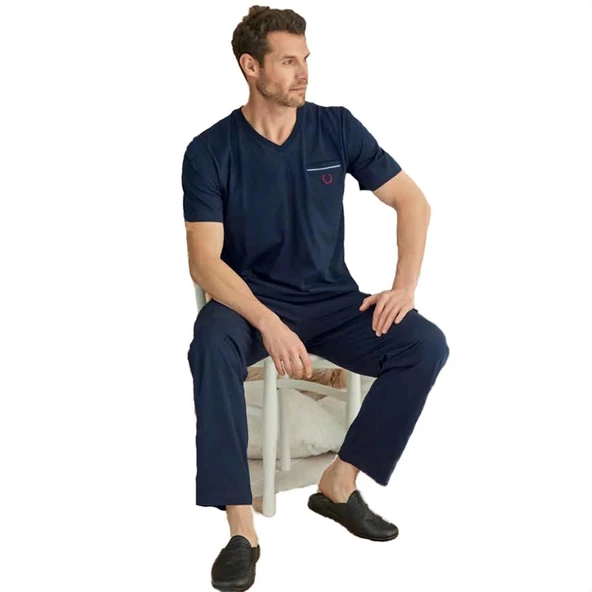 Elitepoint 1013 Erkek Yazlık Pijama Takımı ürün görseli 1