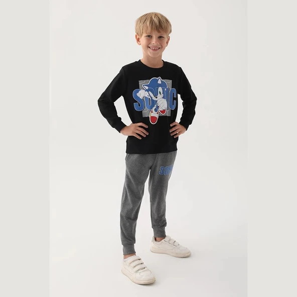 Sonic 1684C Erkek Çocuk Eşofman Takım - Resim 7