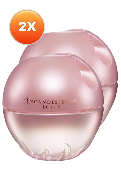 AVON Incandessence Lotus Kadın Parfüm Edp 50 Ml. İkili Set - Resim 2