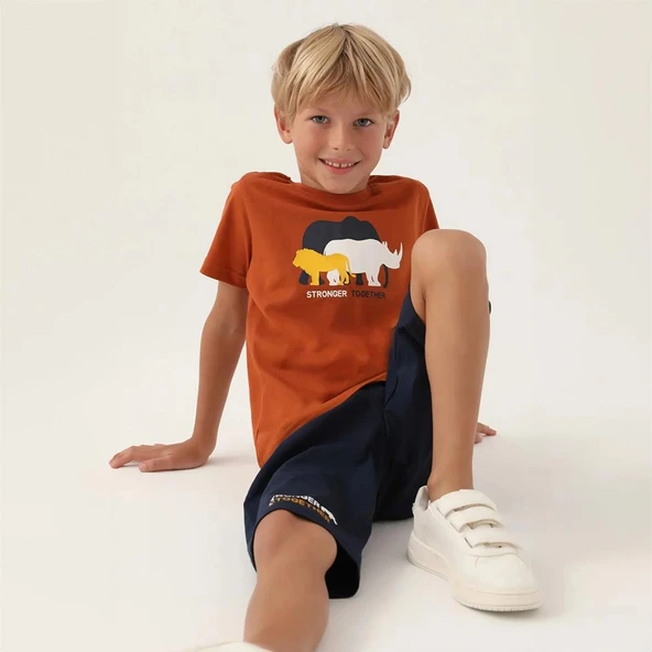 Roly Poly 3362C Erkek Çocuk Kapri Yazlık Pijama Takım - Resim 7