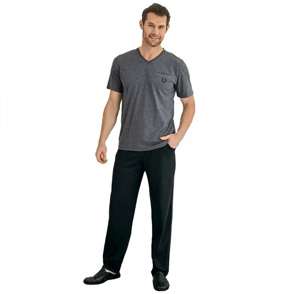 Elitepoint 1013 Erkek Yazlık Pijama Takımı - Resim 2