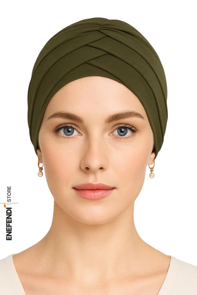 ÜÇ BANTLI BONE HAZIR DIŞ BONE TESETTÜR HİJAP HAKİ. ürün görseli 1