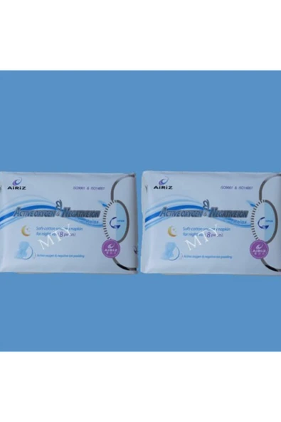 AİRİZ Tıens Dogal Içerikli Organik Ped 2 Gunduz 2 Gece - Resim 3