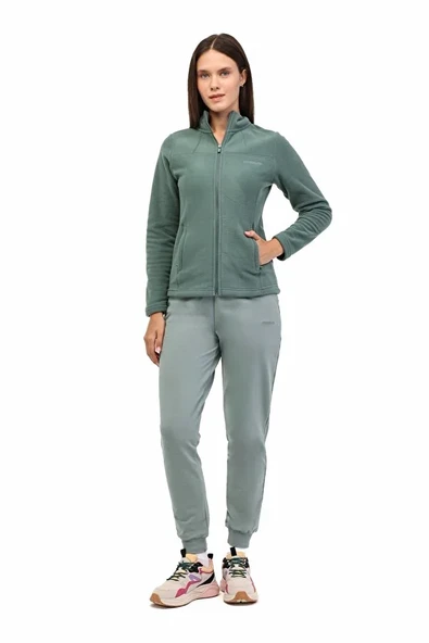 Lumberjack WB 7POLAR 7SN158 5PR Yeşil Kadın Polar 102027675 - Resim 3