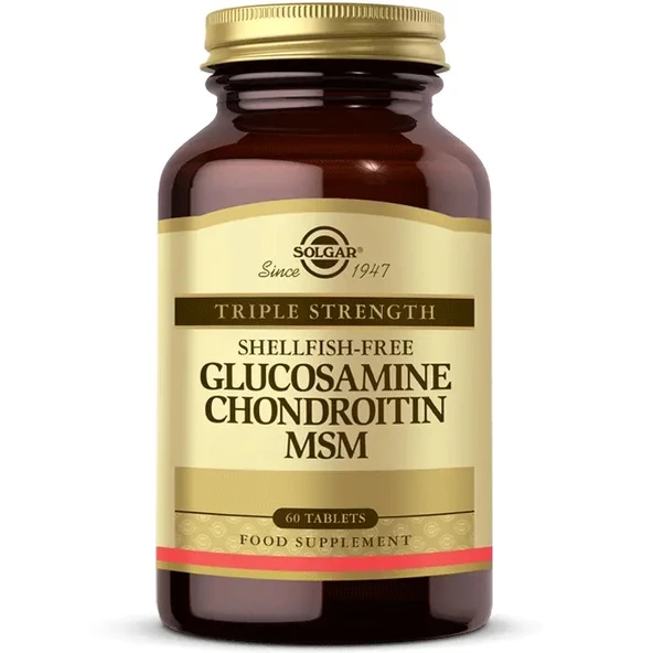 Solgar Glucosamine Chondroitin Msm 60 Tablet ürün görseli