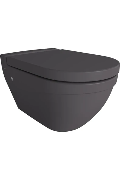 Taormina Asma Klozet Mat Antrasit Kapak Hariç 1012-020-0128 ürün görseli