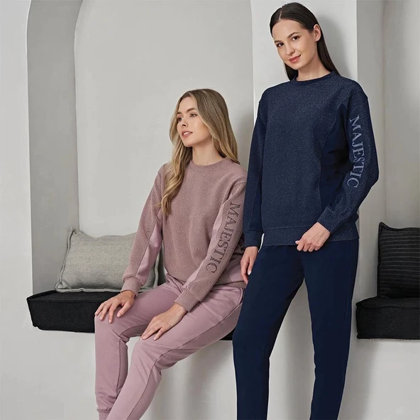 Poleren 8123 Kadın Kışlık Pijama Takım - Resim 5