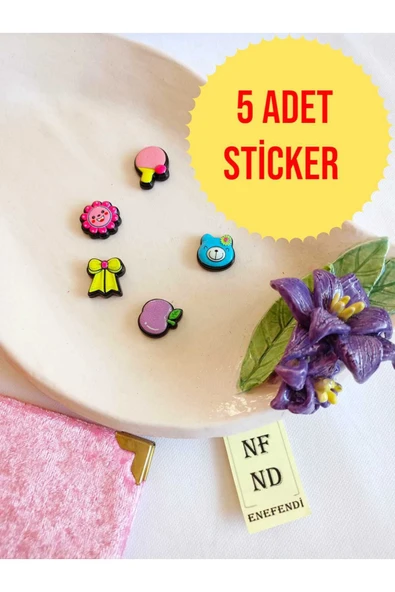 5 ADET STİCKER 3D YAPIŞKANLI MATARA STİCKER HEDİYE OYUNCAK DESENLİ RESİMDEKİLER GELİR ürün görseli