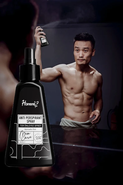 HOMM BİTKİSEL ÜRÜNLER Homm Lıfe Erkek Ter Önleyici Sprey 150 ml - Resim 3