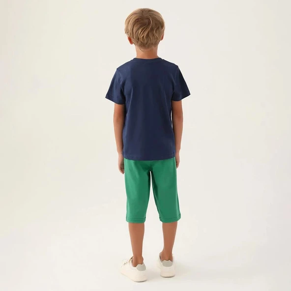 Roly Poly 3362C Erkek Çocuk Kapri Yazlık Pijama Takım - Resim 5