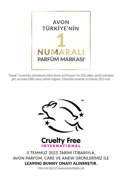 AVON Far Away Rebel Kadın Parfüm Edp 50 Ml. İkili Set - Resim 5