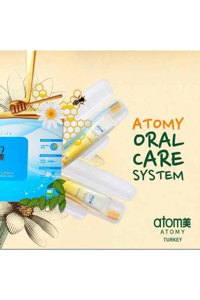 ATOMY Ağız Bakım Seti 4lü Macun Ve Fırça Set - Resim 5