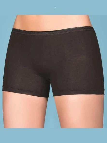 Berrak 2101 Kadın Renkli Likralı Boxer Şort - Resim 2