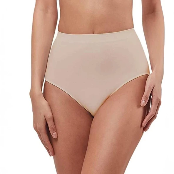 Elite Life 813 A-08 Kadın Maxi Yüksek Bel Slip Külot - Resim 3