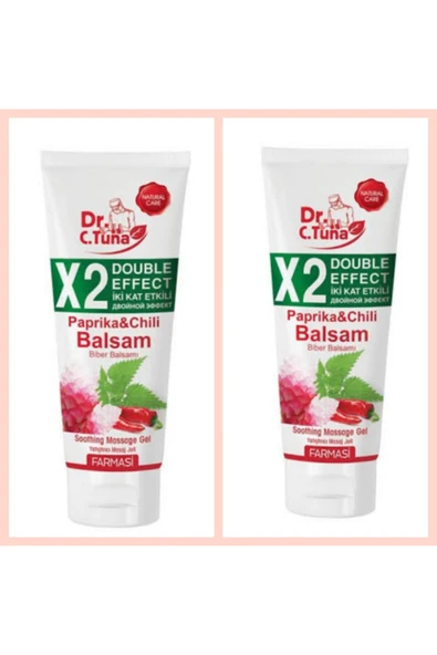 FARMASİ Dr. Cevdet Tuna Biberli Masaj Kremi 2'li ürün görseli