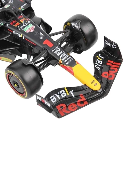 1:24 Red Bull RB19 F1 Yarış Arabası – Max Verstappen / Sergio Perez – Die Cast Metal – Sergileme Vitrinli - Resim 6