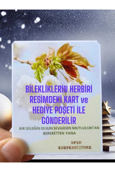 BİLEKLİK KALPLİ LACİVERT İPLİ MAKROME İPLİ  HEDİYELİK ŞANS ARKADAŞLIK BİLEKLİĞİ - Resim 4