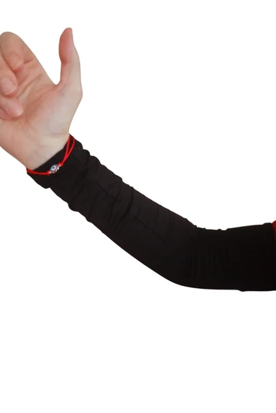 BOYUNLUKLU BONE VE KOLLUK TESETTÜR SİYAH HİJAB İKİLİ SET PRATİK BONE - Resim 3