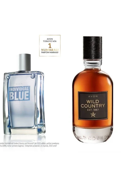 AVON Individual Blue For Him EDT 100 ml Erkek Parfüm Avon Wild Country Erkek Parfüm EDT 75 ml ürün görseli 1