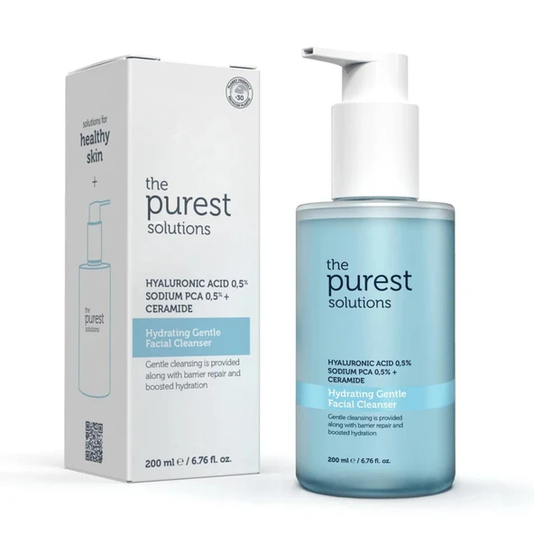 The Purest Solutions Kuru Ve Karma Ciltler İçin Hyalüronik Asit Yüz Temizleme Jeli 200 Ml - Resim 2