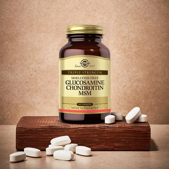 Solgar Glucosamine Chondroitin Msm 60 Tablet - Resim 3