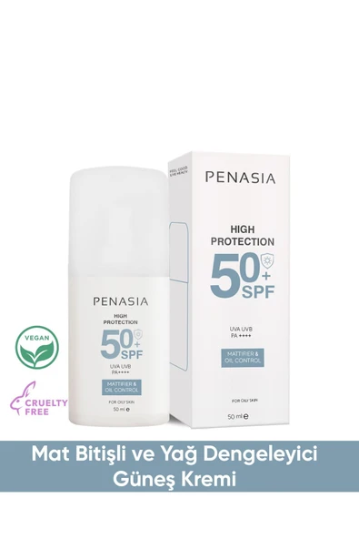 WARNA WEAR Penasia Mattifier & Oil Control Mat Bitişli ve Yağ Dengeleyici Güneş Kremi ürün görseli 1