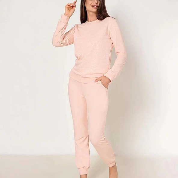 Confeo 840-827 Kadın Kışlık Uzun Kol  Pijama Takım ürün görseli 1