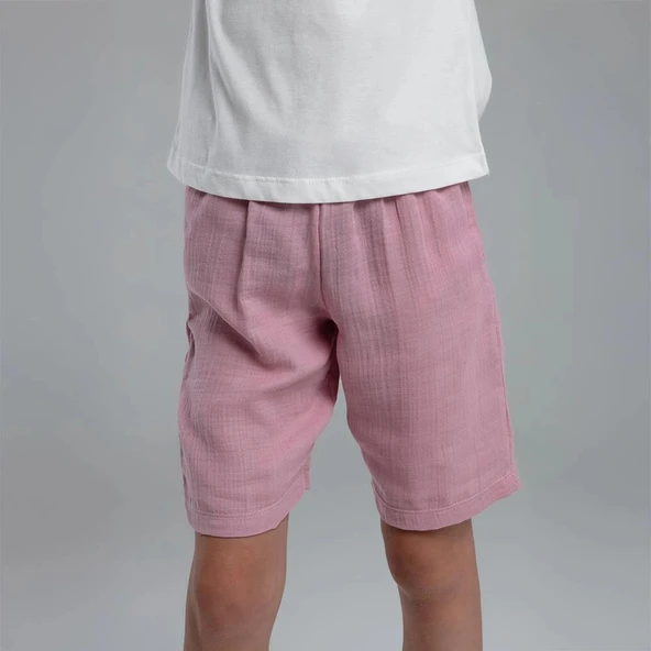 RolyPoly 3626C Kız Çocuk Bermuda Yazlık Pijama Takım - Resim 6