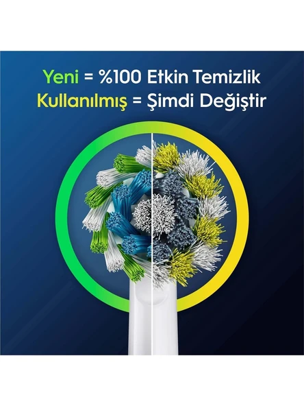 Oral-B Yedek Başlık Pro Cross Action 4 Lü - Resim 5