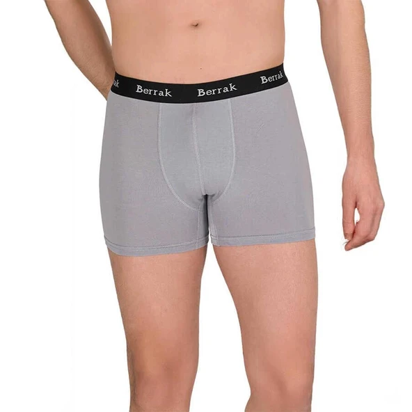 Berrak 4476 Modal Likralı Esnek Erkek Boxer - Resim 5